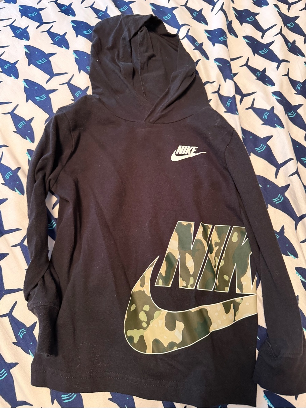 Nike hooded t